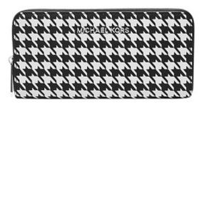 MICHAEL KORS HOUNDSTOOTH WALLET